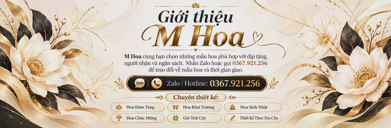 Ảnh bìa Shop hoa tươi Xã Bình Thạnh Đông An Giang - Trao hoa đẹp, gửi điều thân thương
